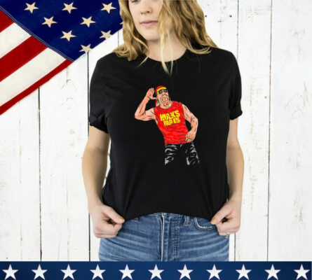Hulk Hogan Hulks Rules Cartoon  T-Shirt