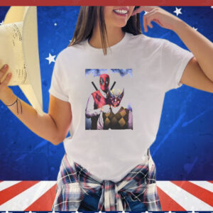 Retro Deadpool and Wolverine Step Brothers T-Shirt