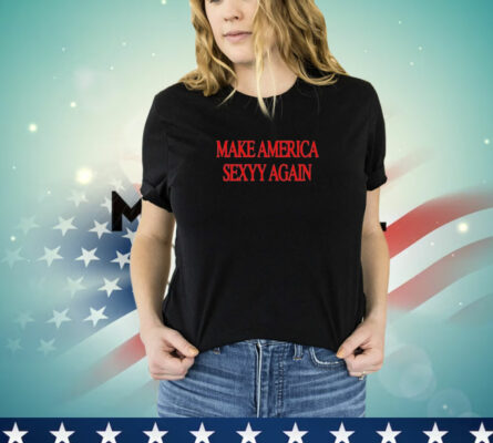 Sexyy 4 President Merch Make America Sexyy Again Spaghetti T-Shirt