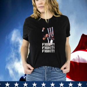 Trump Fight Fight Fight Shirt-Unisex T-Shirt