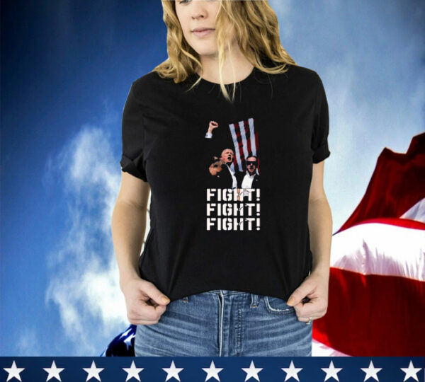 Trump Fight Fight Fight Shirt-Unisex T-Shirt