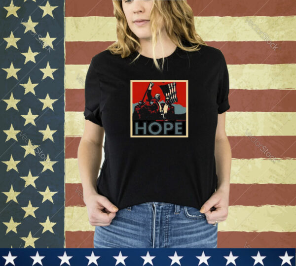 Stocking Mill Coffee Trump Shooting Hope T-Shirt