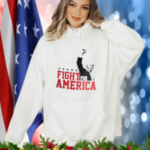 Fight For America Trump Shot Fight T-Shirt