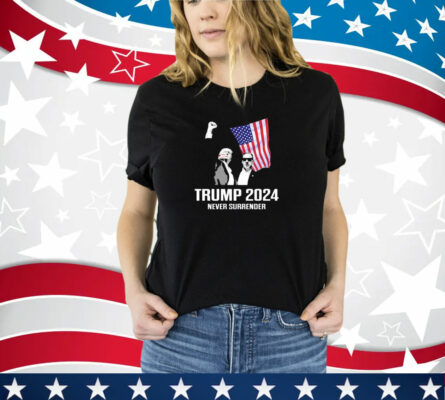 Donald Trump's 2024 Never Surrender T-Shirt