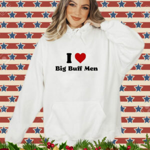 I Heart Big Buff Men T-Shirt