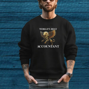 World’s Best Accountant Lion With Dragon’s Body T-Shirt