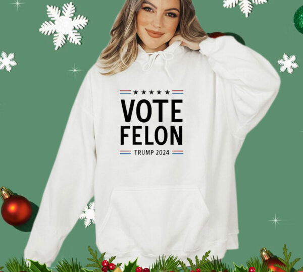 Official Vote Felon Trump 2024 T-Shirt