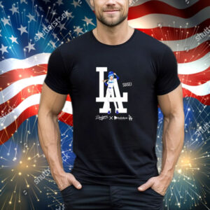 La Dodgers X Hololive Night Suisei T-Shirt