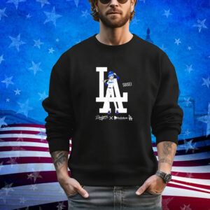 La Dodgers X Hololive Night Suisei T-Shirt