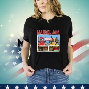 Marvel Jam Deadpool & Wolverine T-Shirt