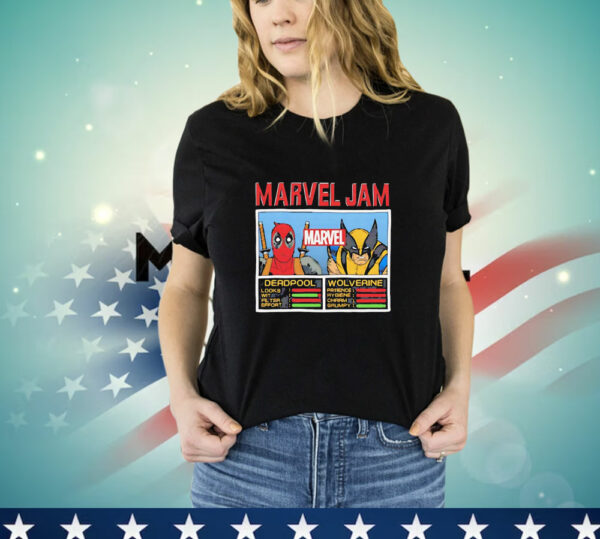 Marvel Jam Deadpool & Wolverine T-Shirt