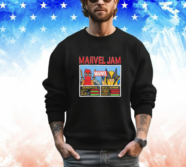 Marvel Jam Deadpool & Wolverine T-Shirt