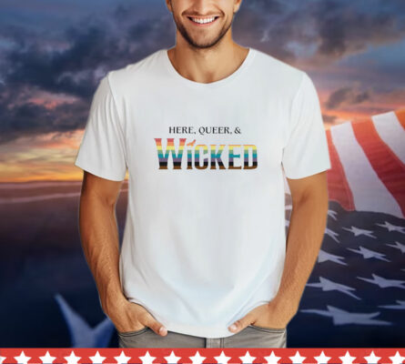  Mary Kate Morrissey wearing here queer and wicked T-Shirt