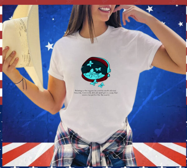 Relating to the regions beyond the earth celestial space cadet T-Shirt