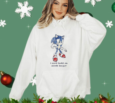 Sonic I Can't Hold On Much Longer T-Shirt