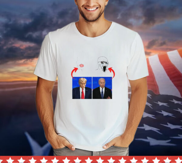 Trump Vs Biden (Chad Edition) T-Shirt