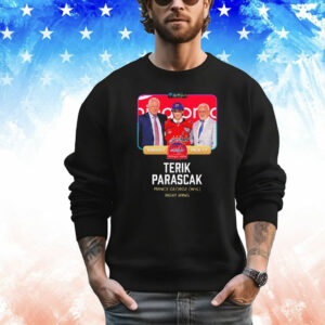 Washington Capitals Terik Parascak Prince George Right Wing 2024 T-Shirt