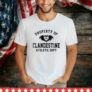 Property Of Clandestine Athletic Dept Xx T-Shirt