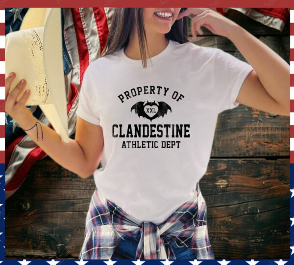 Property Of Clandestine Athletic Dept Xxl T-Shirt