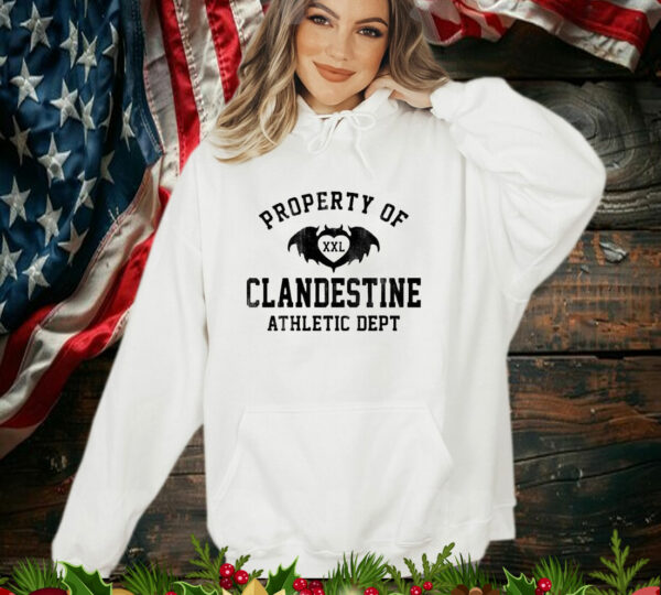 Property Of Clandestine Athletic Dept Xxl T-Shirt