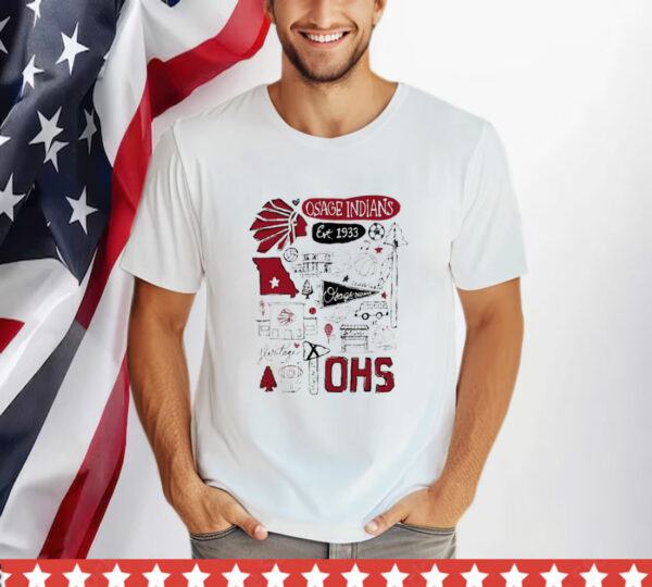 School of the Osage Indians Doodle T-Shirt