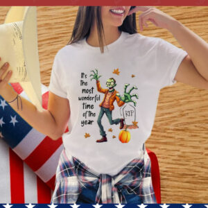 Zombie It’s The Most Wonderful Time Of The Year Halloween T-Shirt