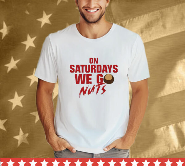 Ohio State Buckeyes On Saturdays We Go Nuts T-Shirt