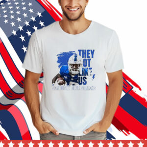 They Not Like Us Sandusky Blue Streaks T-Shirt