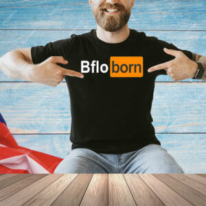 Bflo born logo parody T-Shirt