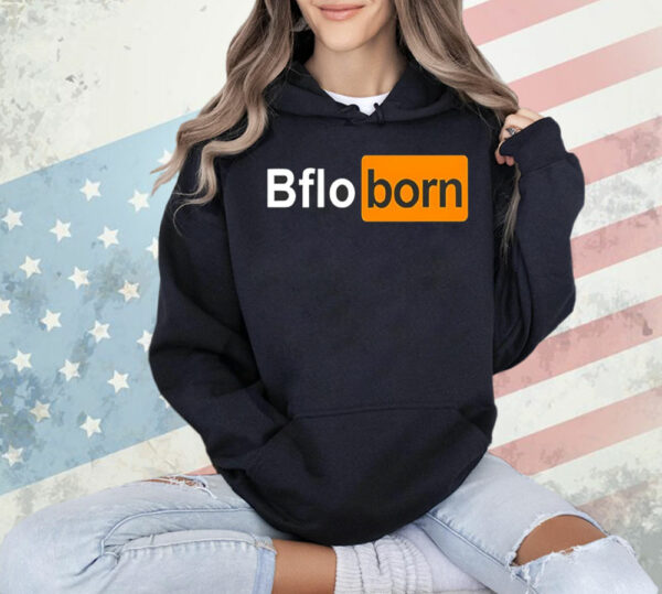 Bflo born logo parody T-Shirt