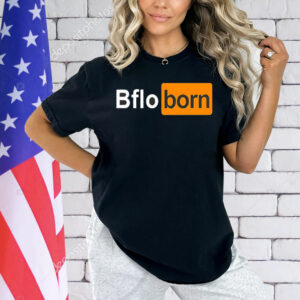 Bflo born logo parody T-Shirt