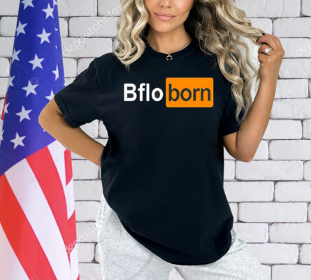 Bflo born logo parody T-Shirt