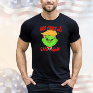 Make Christmas great again Trump Grinchmas T-Shirt