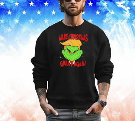 Make Christmas great again Trump Grinchmas T-Shirt