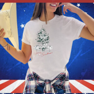 Merry Christmas tree vintage T-Shirt