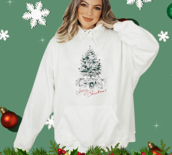 Merry Christmas tree vintage T-Shirt