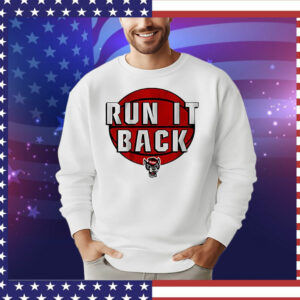 NC State Wolfpack men’s basketball run it back T-Shirt