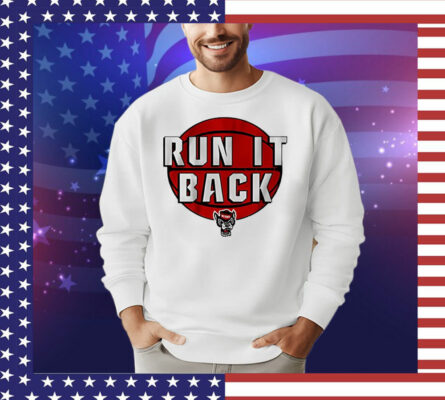 NC State Wolfpack men’s basketball run it back T-Shirt