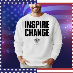 New Orleans Saints 2024 inspire change T-Shirt