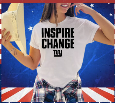 New York Giants 2024 inspire change T-Shirt