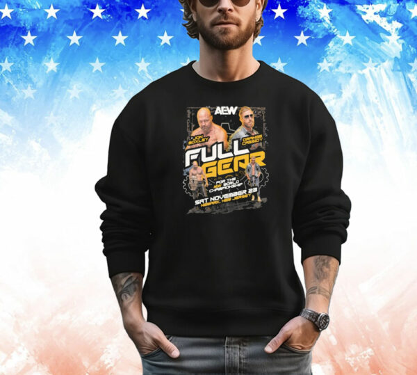 Official AEW Full Gear 2024 Matchup – Jon Moxley vs Orange Cassidy For The AEW World Championship Nov 23 T-Shirt