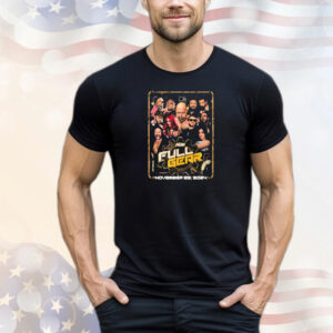 Official AEW Full Gear November 23 2024 Poster T-Shirt