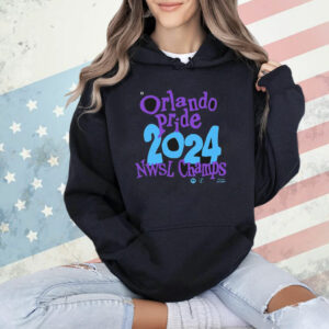 Official Orlando Pride Playa Society 2024 NWSL Champions T-Shirt