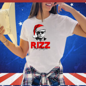 President Rizz The Season Christmas T-Shirt