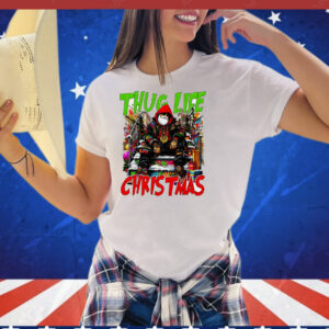 Santa Claus Thug Life Christmas T-Shirt