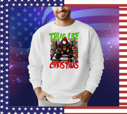 Santa Claus Thug Life Christmas T-Shirt