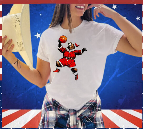 Santa bear holliday Christmas T-Shirt