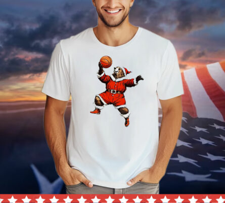 Santa bear holliday T-Shirts