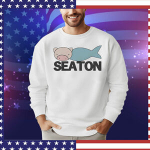 Seaton pig fish Luffy One Piece T-Shirt