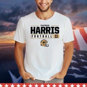 Tra’Mar Harris Purdue Boilermakers football NIL stacked box T-Shirt